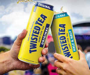 twisted tea half and half calories