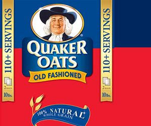 Quaker Oats Old Fashioned Nutrition Facts