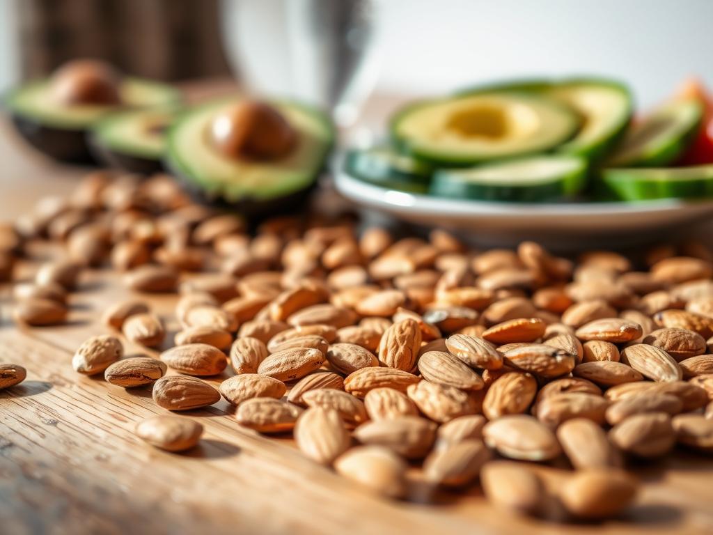 calories in almonds
