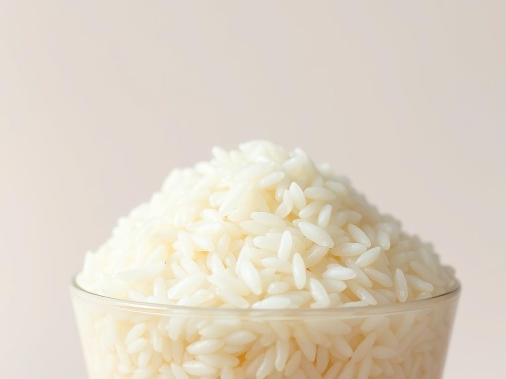 white rice calories